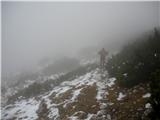 Cijanovca- Srednji vrh- Mali Grintovec - Bašeljski vrh - Kališče pa dol